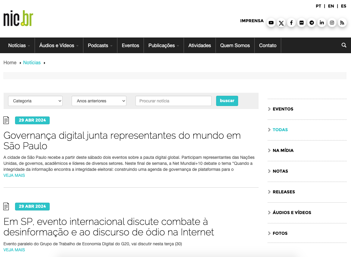 Nic.br pesquisas