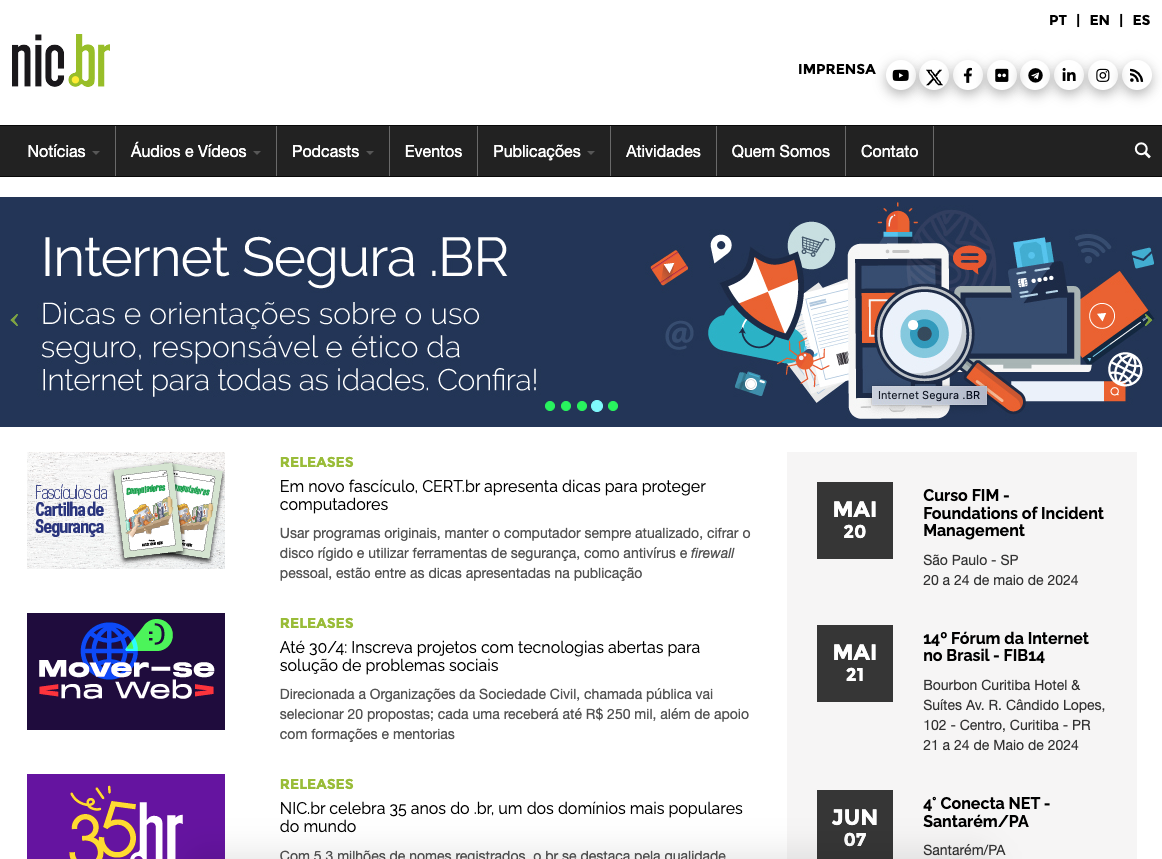 Nic.br noticias