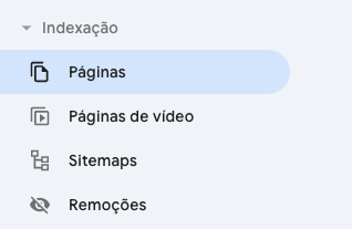 Indexacao SEO Google Search Console